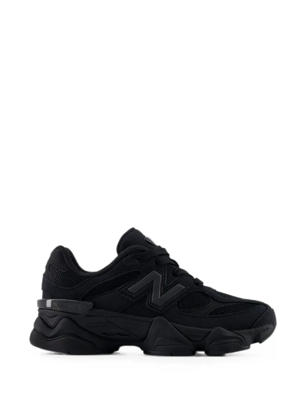 Кроссовки 9060 на шнуровке New Balance Kids, черный — фото 2
