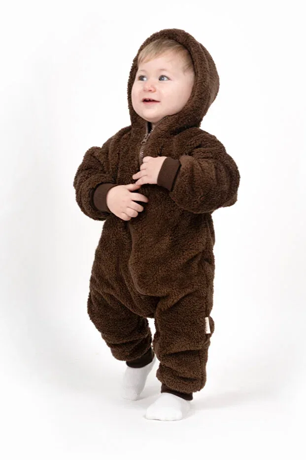 Детский комбинезон для девочек хлопковый Vauva, Brown