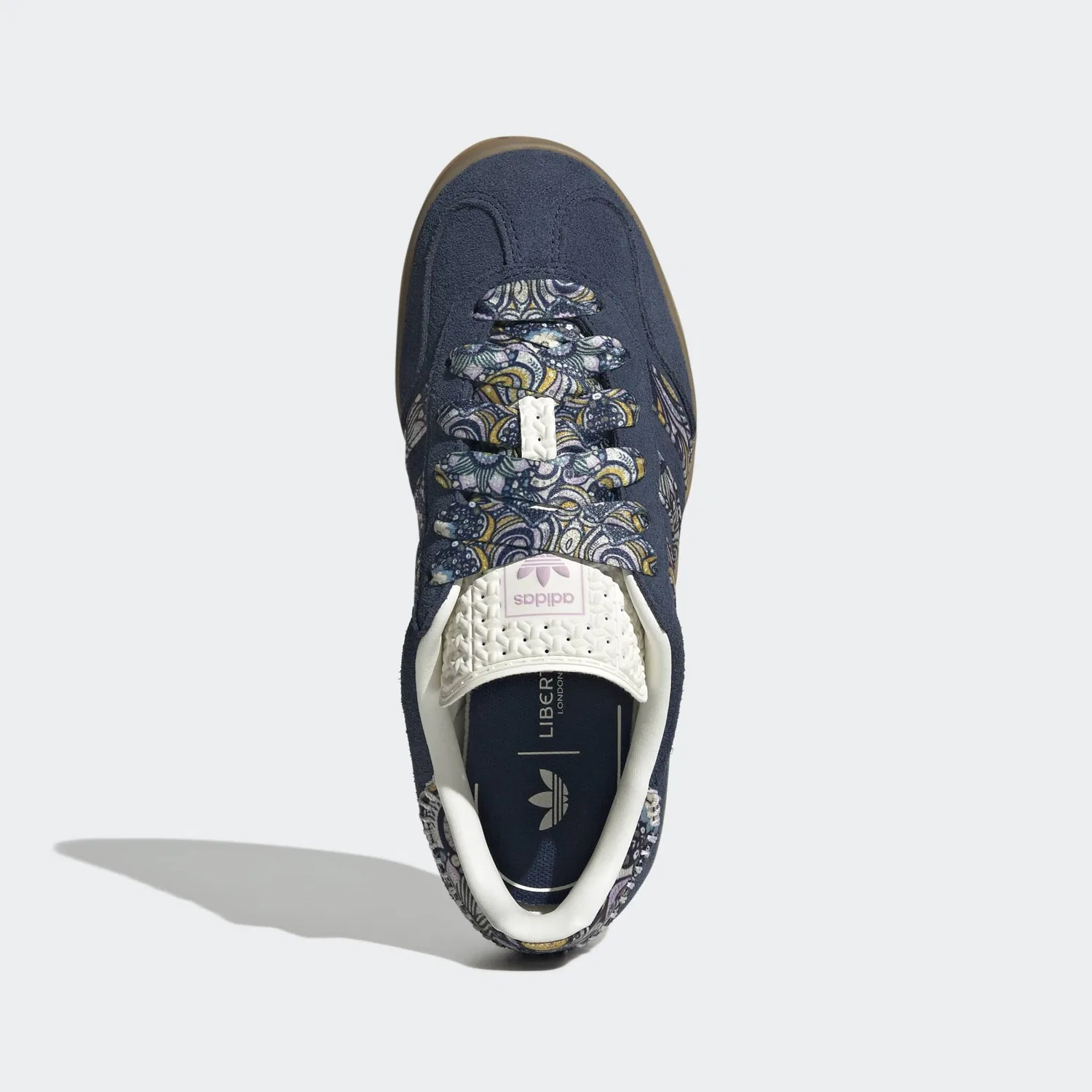 Детские кроссовки Gazelle Indoor J Adidas Originals, Night Indigo/Orchid Fusion/Gum — фото 4
