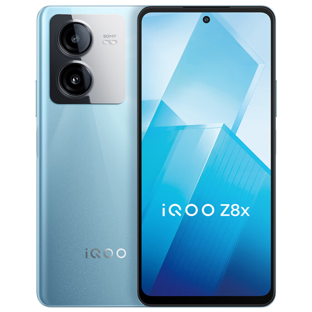

Смартфон Vivo iQOO Z8x, 8Гб/128Гб, 2 Nano-SIM, голубой
