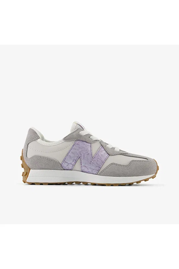 Детские кроссовки для девочек шнурки New Balance, Gray