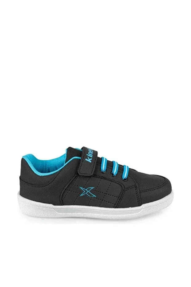 Детские кроссовки для мальчиков из искусственной кожи Kinetix, Black — фото 2