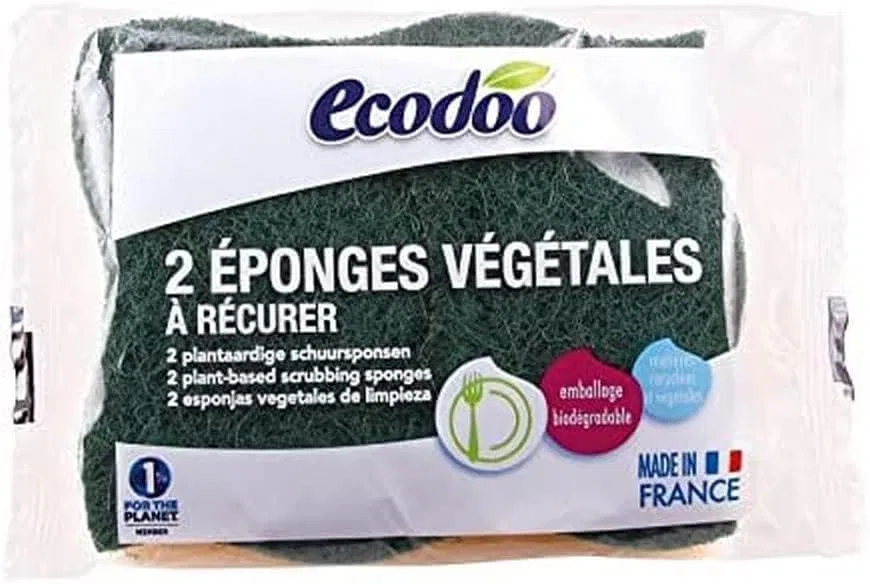 Губка для мытья, Ecodoo, набор 2 шт, Beige