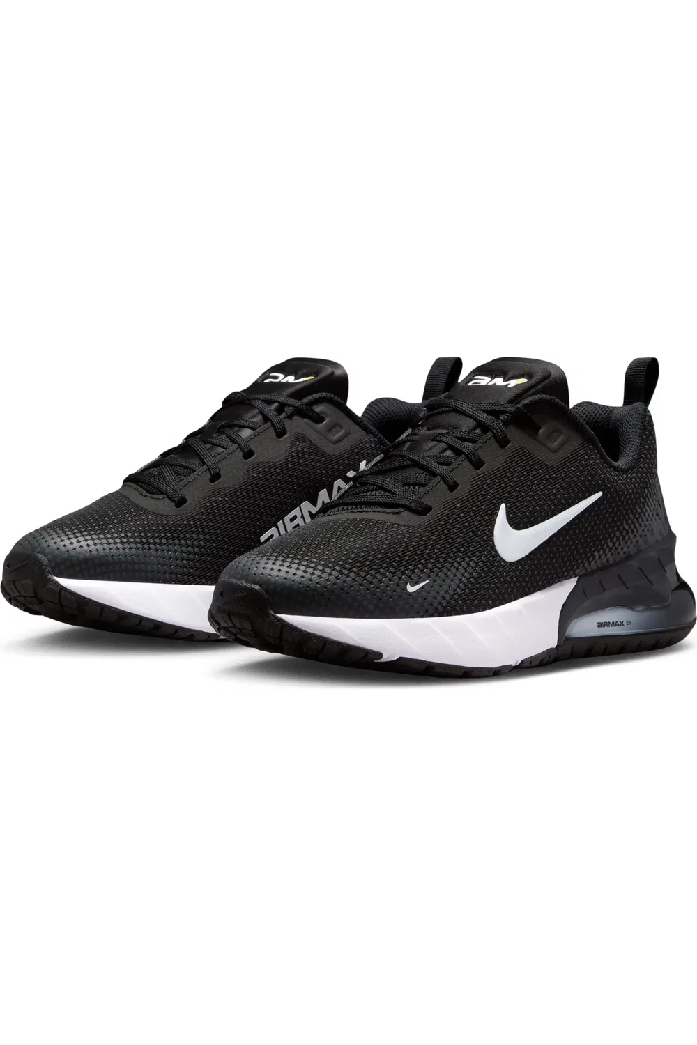 Детские кроссовки с амортизацией Max Air Nike, черный/белый