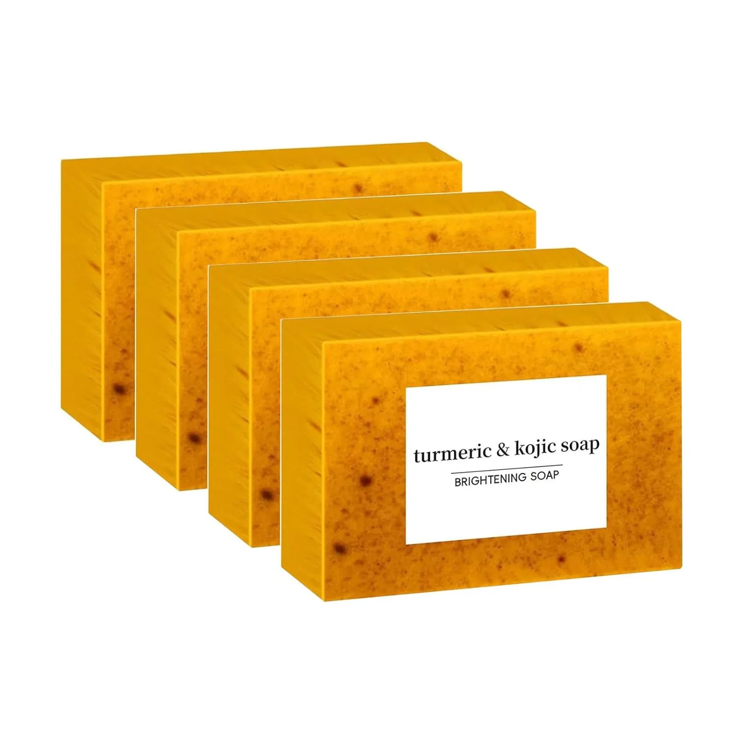 Турмерик Соap с Койевой Кислотой, Generisch, 4 шт, 100 г, Orange