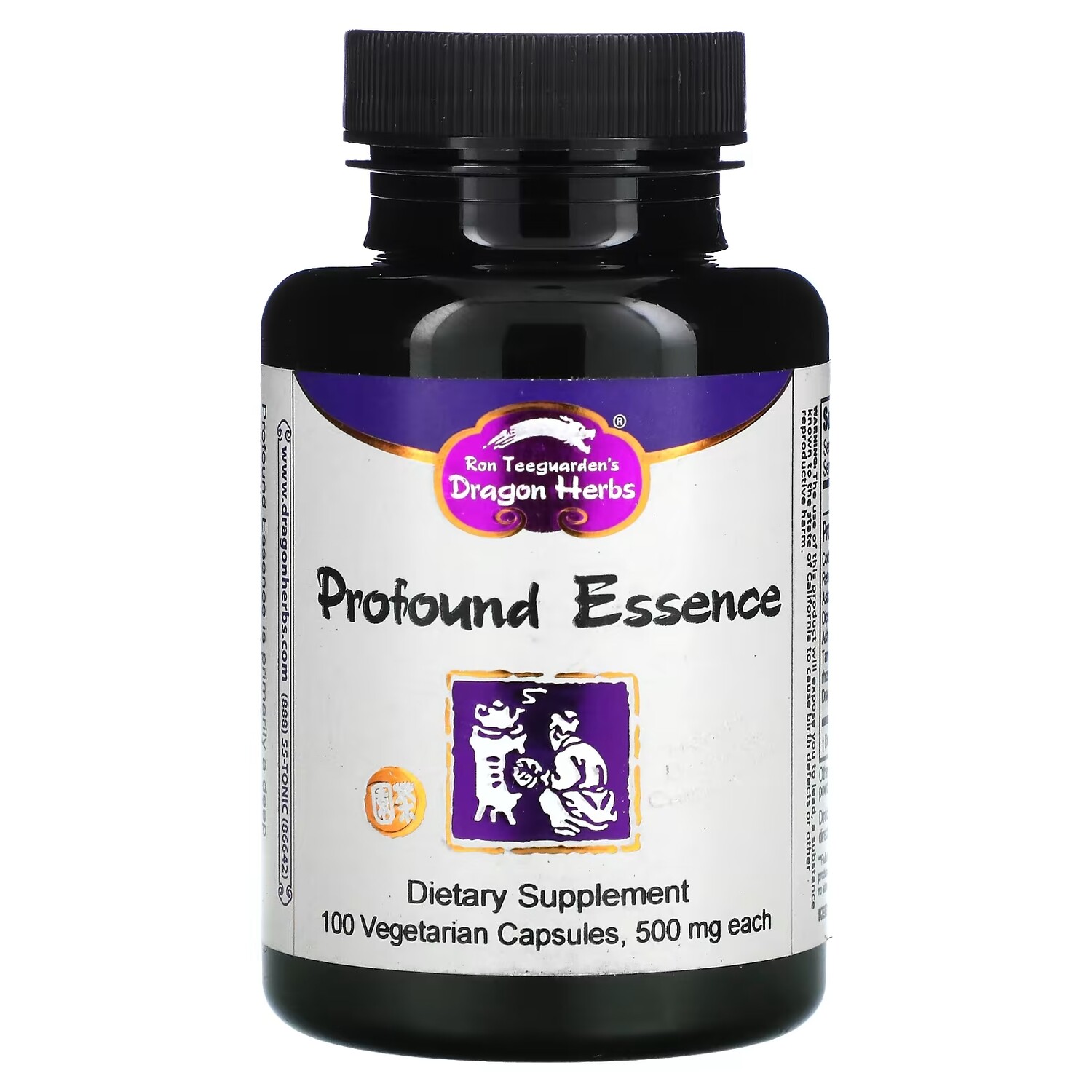 

Dragon Herbs Энергетический тоник Profound Essence 500 мг, 100 капсул