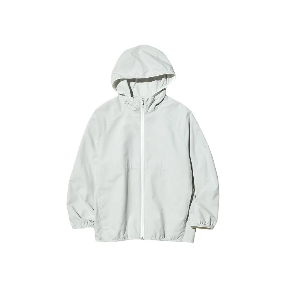 Детская куртка от солнца с капюшоном дышащая UNIQLO