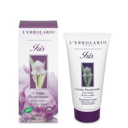 

L'Erbolario Ирис-крем-дезодорант 50мл Lerbolario