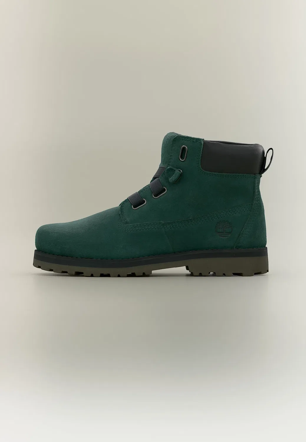 Ботинки Courma kid mid pull on boot унисекс на шнуровке до щиколотки Timberland, Dark Green