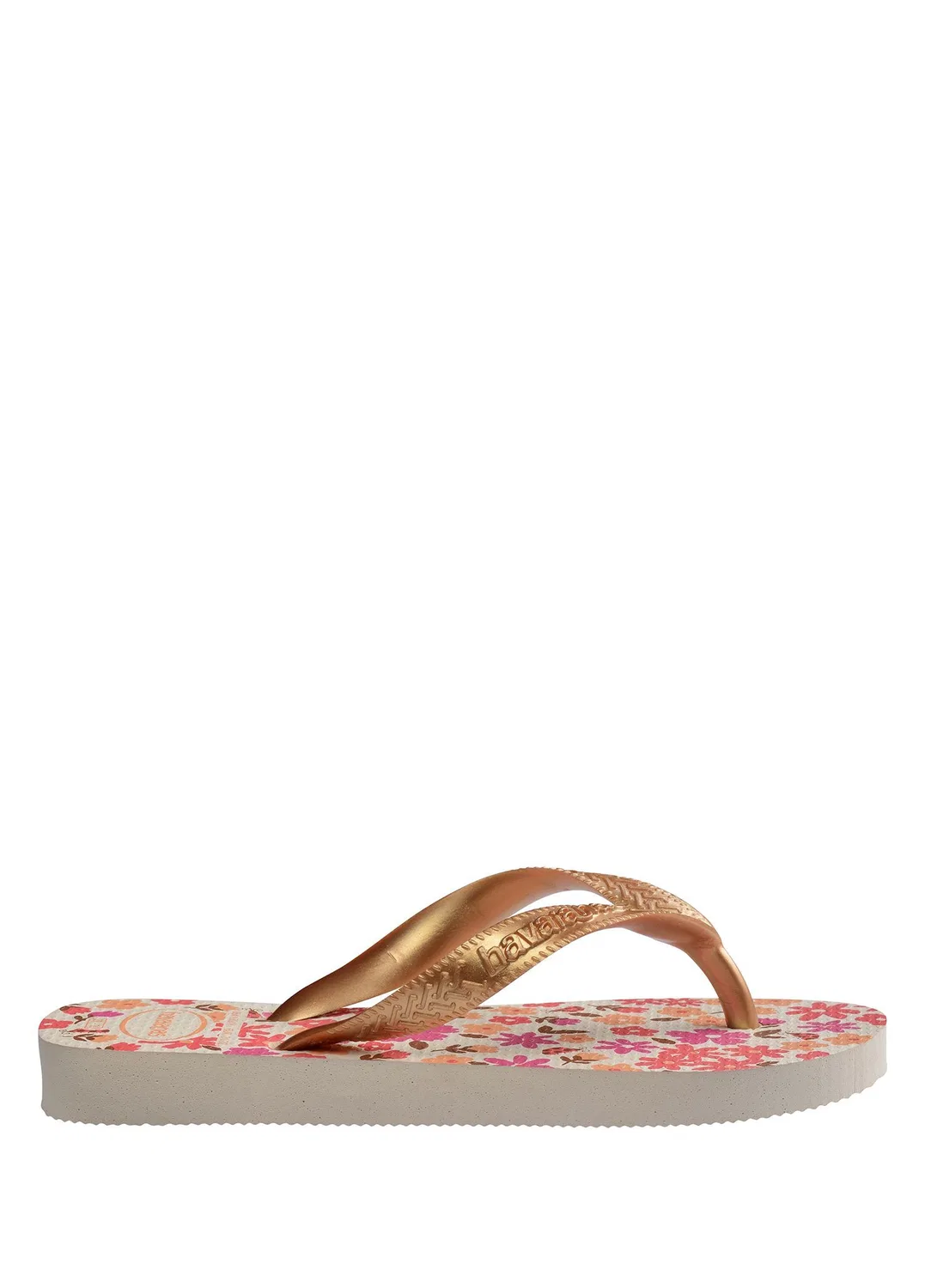 Шлепанцы детские Havaianas Flores Gold — фото 3