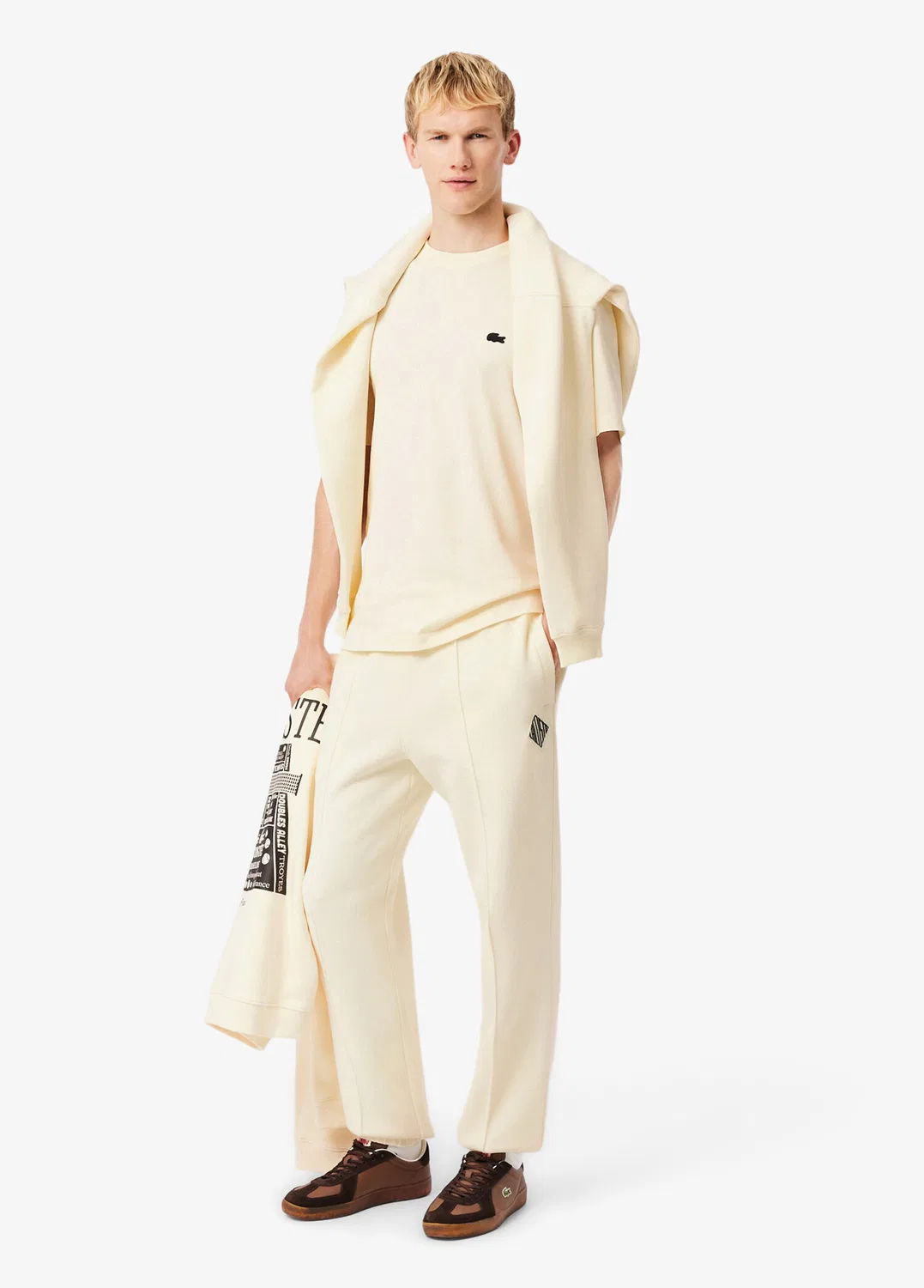 Футболка Lacoste Classic Fit, желтый — фото 4