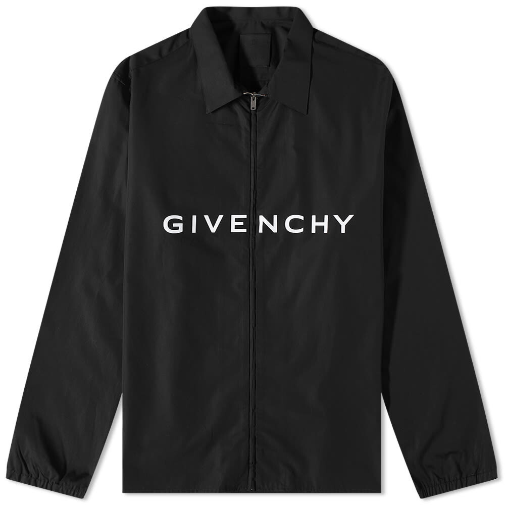 

Рубашка Givenchy Logo Zip Shirt