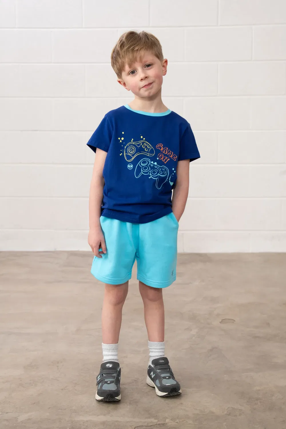 Детские шорты Louie Lighthouse Clothing, Blue — фото 4
