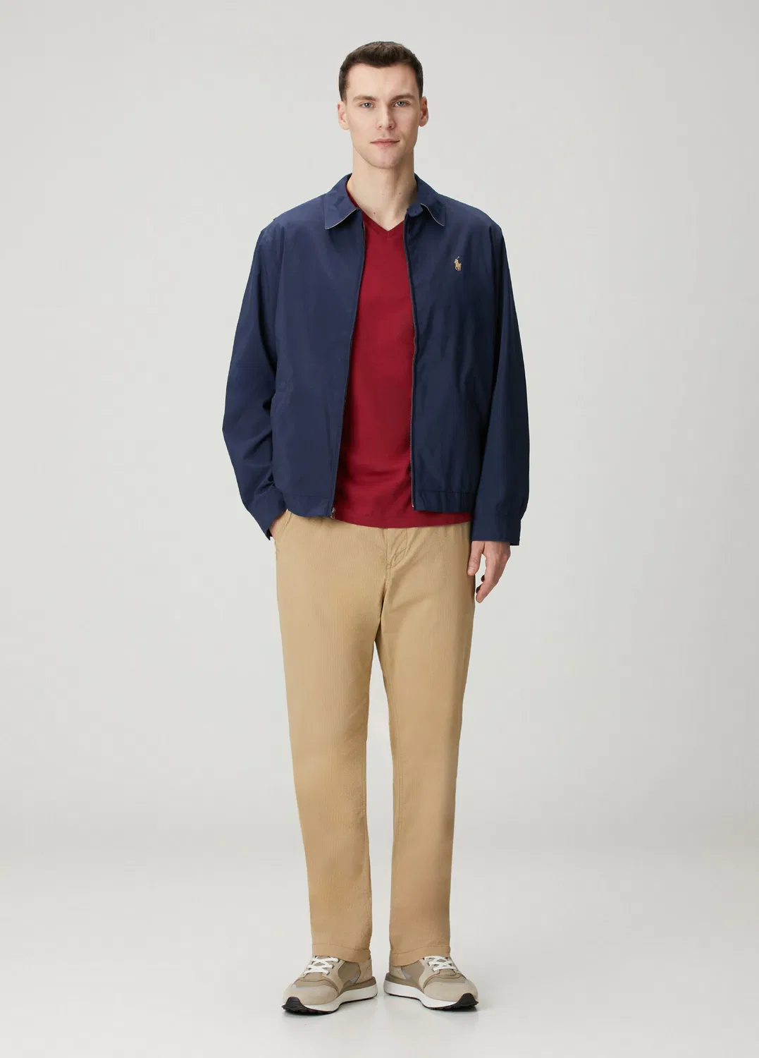 Футболка базовая Polo Ralph Lauren, Dark Red — фото 2