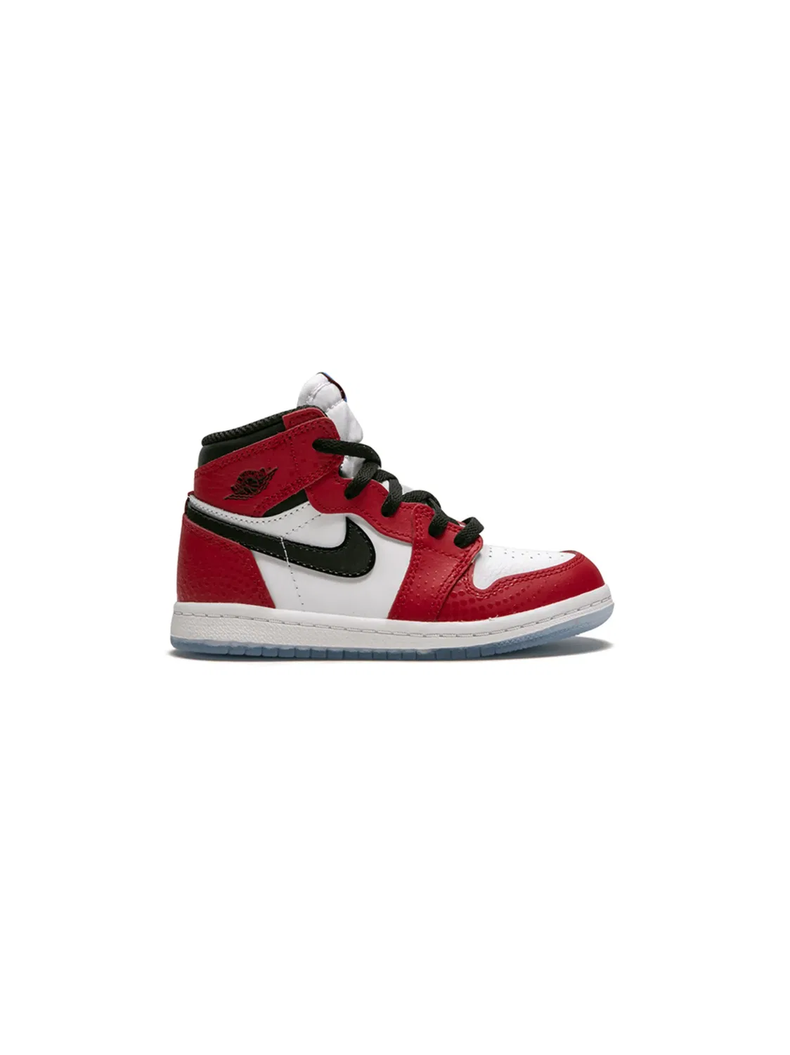 Кроссовки Spider-Man Jordan 1 Retro High OG, красный