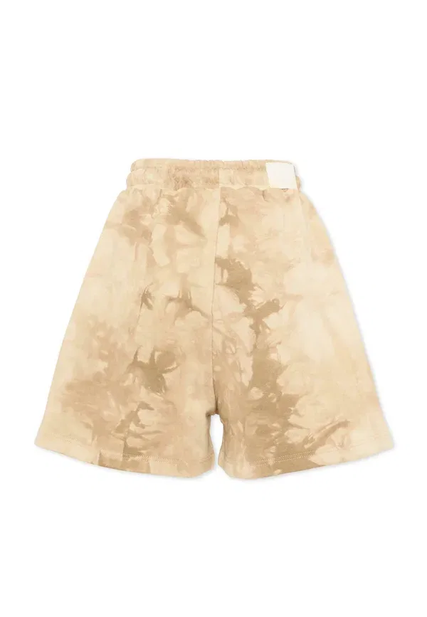 Шорты с принтом Shorts Msgm, Beige, бежевый — фото 2