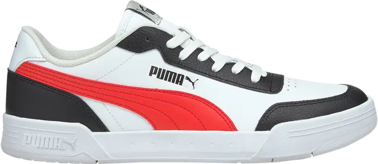 

Кроссовки Puma Caracal White Poppy Red, белый, Белый;серый, Кроссовки Puma Caracal White Poppy Red, белый