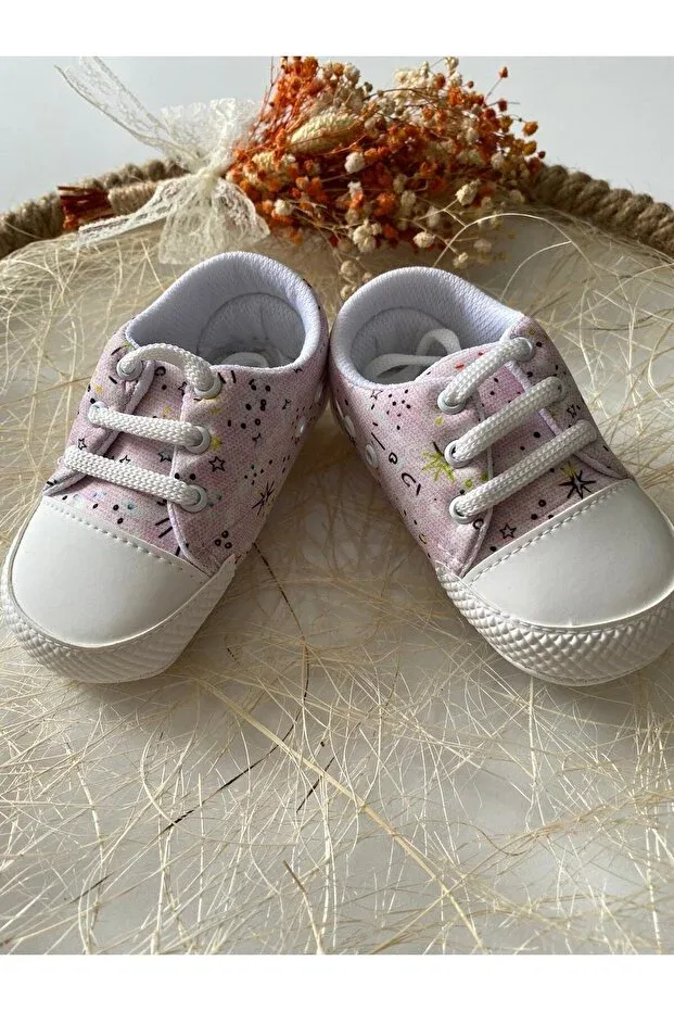 Детские тапочки для девочек с узором Party Star, Pamily Baby, Pink