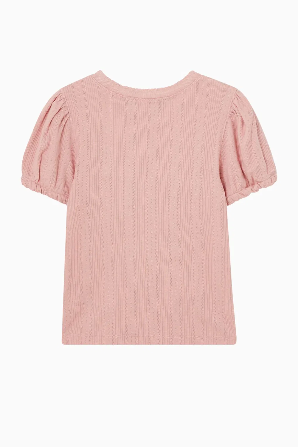 Футболка с пышными рукавами из трикотажа Polo Ralph Lauren — фото 2