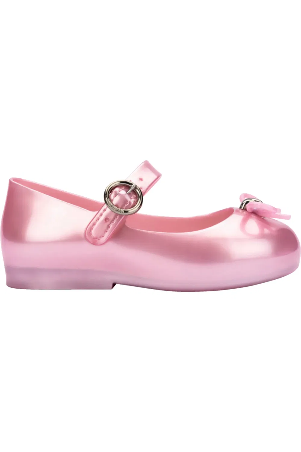 Детские туфли Мэри Джейн с бантом Sweet Mary Jane Mini Melissa, Pearly Pink