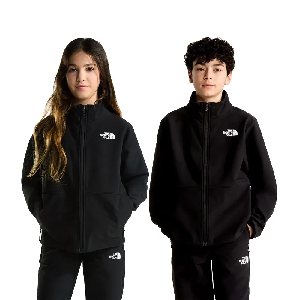 Детская куртка для девочек из софтшелла Perlino The north face, Black