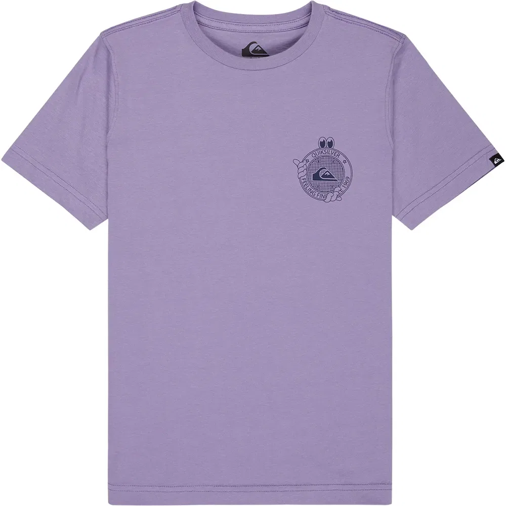 Футболка с коротким рукавом Street Echo Quiksilver, фиолетовый