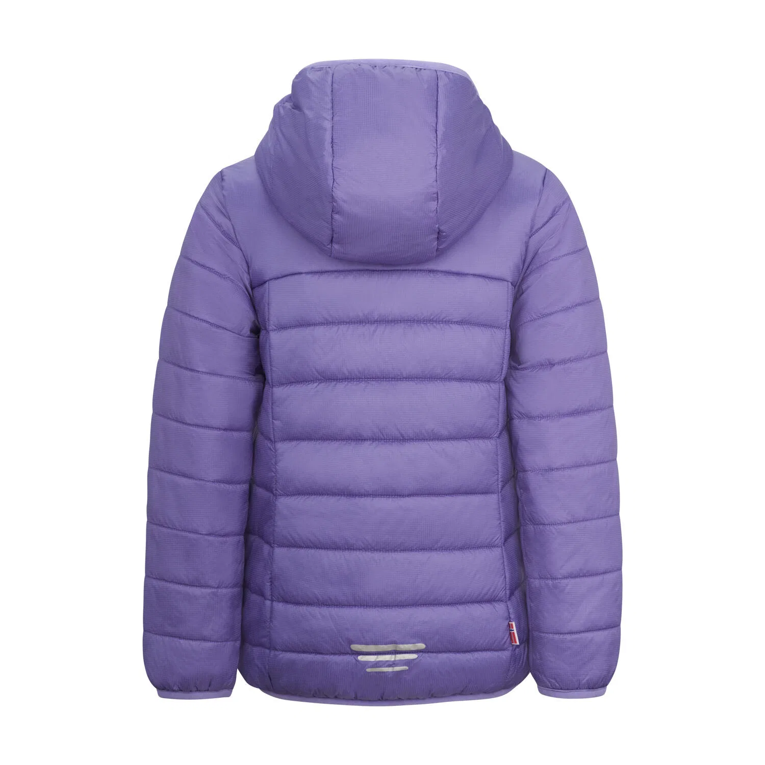 Детская куртка для девочек с принтом Eikefjord Trollkids, Royal Purple Green — фото 2
