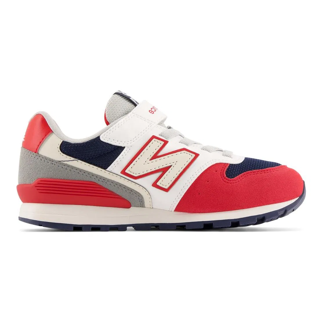 Детские кроссовки с амортизацией NB 996, New Balance, White Red Blue — фото 2