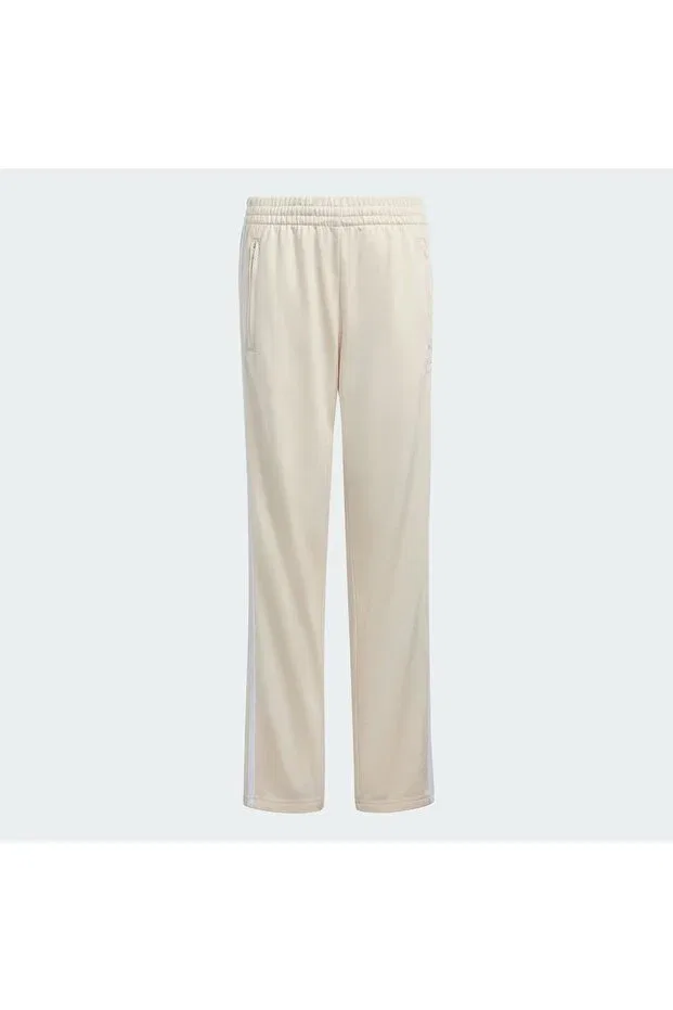 Детские спортивные штаны для девочек прямого кроя Adidas, Wonder White