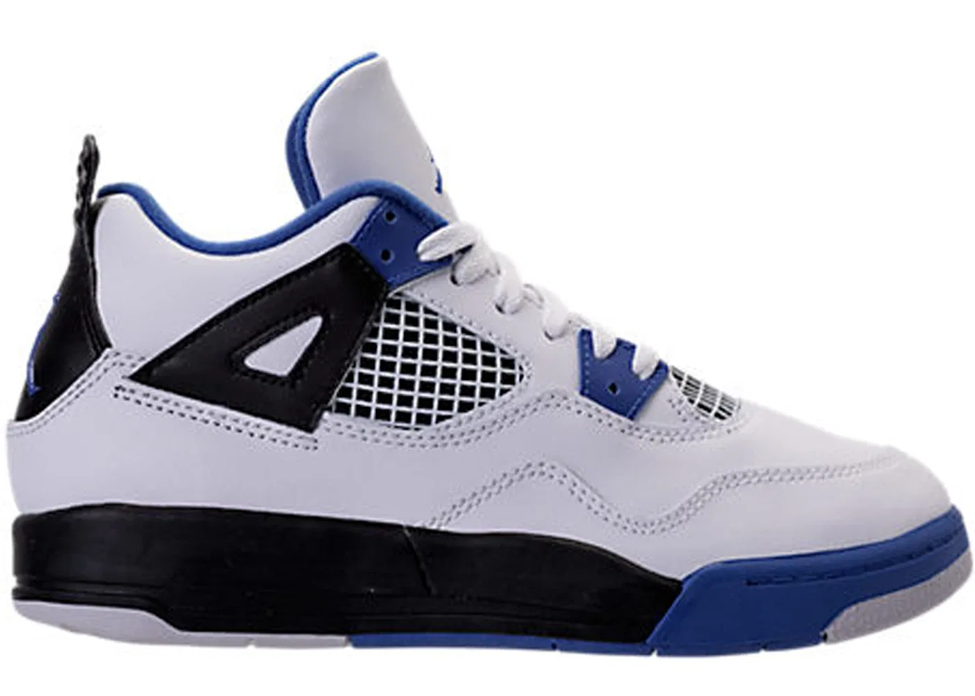 Детские кроссовки Lifestyle Jordan 4 Retro Jordan, White Game Royal Black