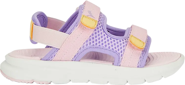 

Сандалии Puma Evolve Sandal Little Kid Vivid Violet Pearl Pink, фиолетовый