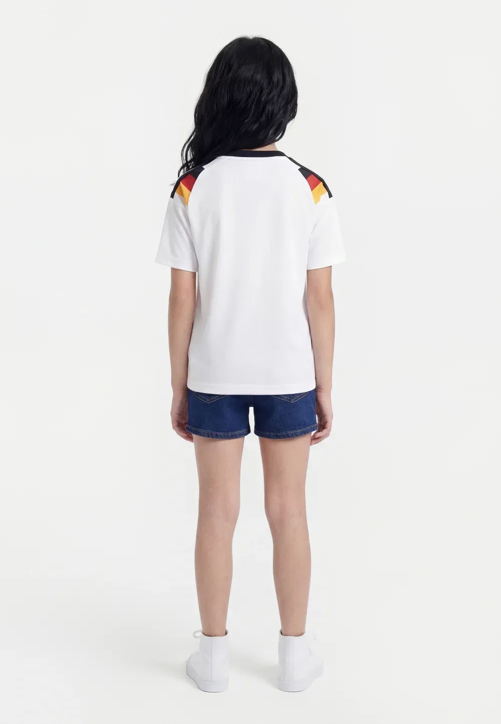 Футболка унисекс для болельщиков сборной Германии Adidas Performance, White — фото 2