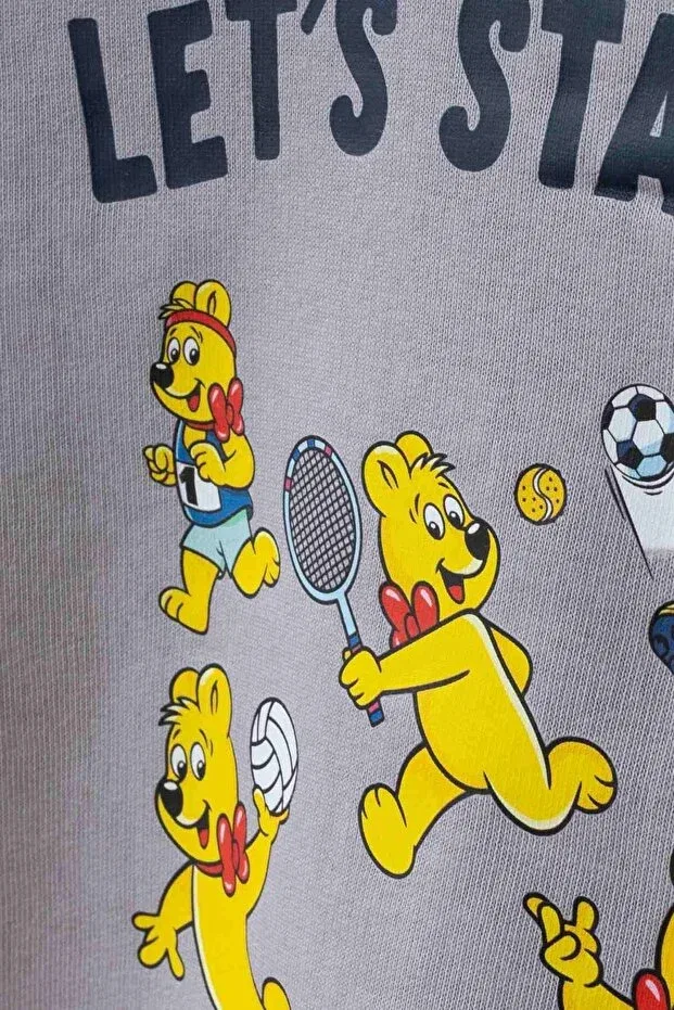 Детские свитшот для мальчиков с принтом Licensed Haribo, Navy Blue — фото 2