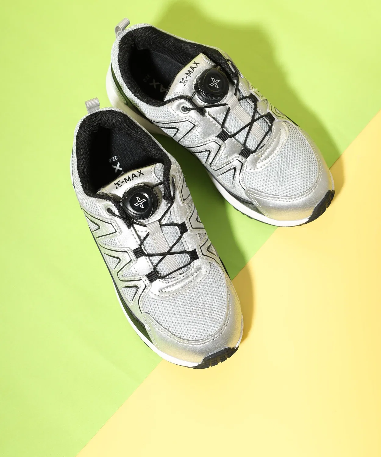 Детские кроссовки с диалогом X-MAX FUNALIVE, Black/Silver