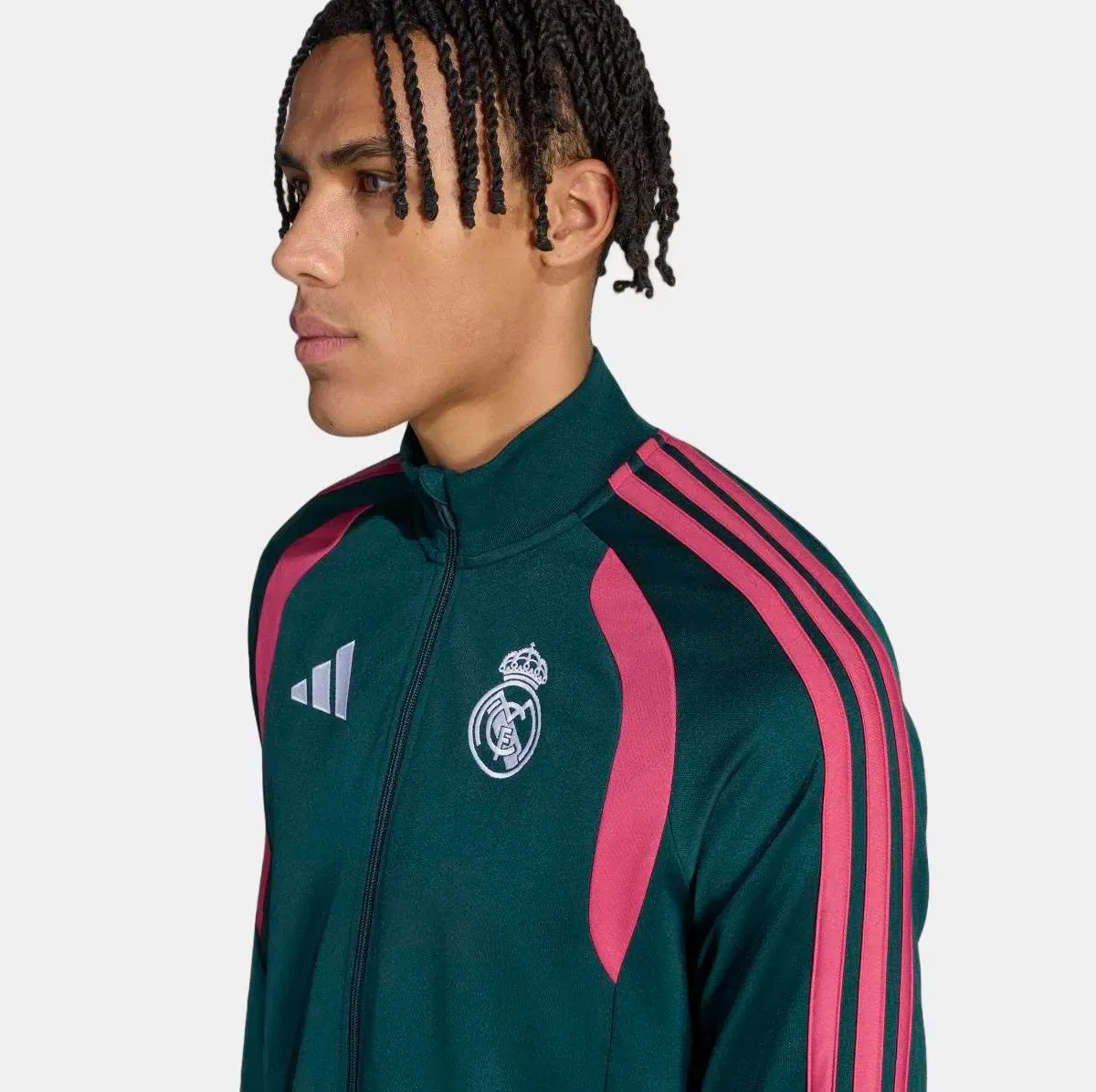 Мужской спортивный костюм для тренировок Real Madrid 2026-2027 Entreno adidas, Verde — фото 4