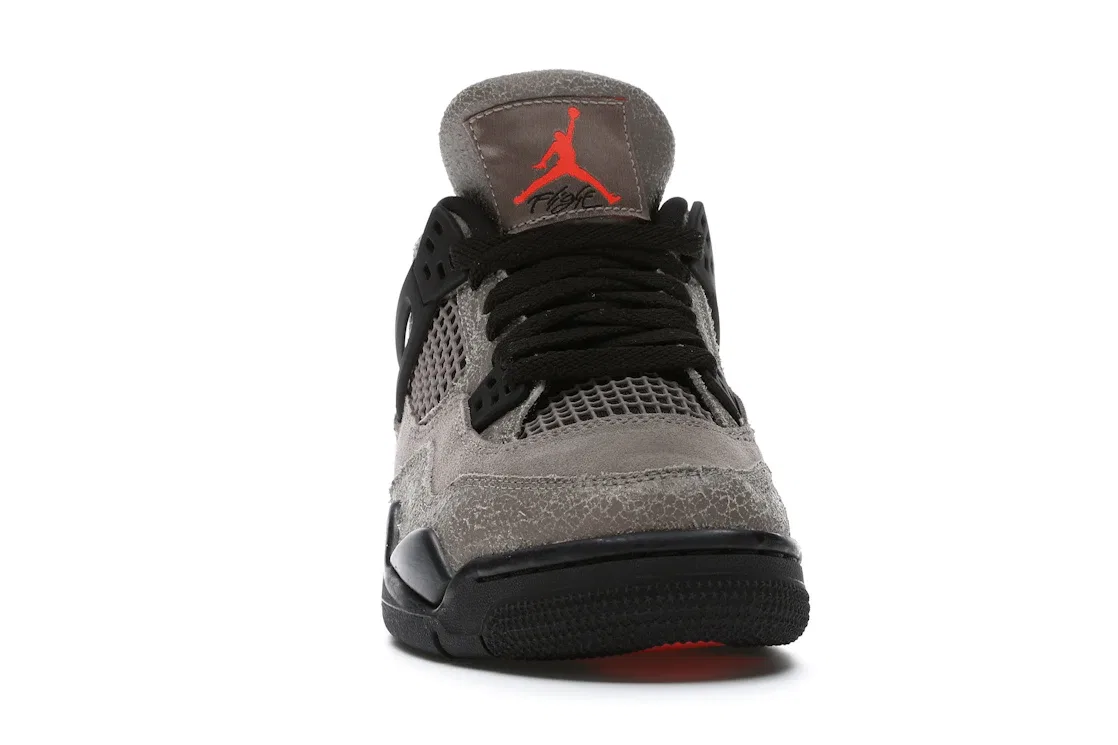 Детские кроссовки lifestyle Taupe Haze Jordan 4 Retro Jordan, Taupe Haze/Oil Grey-Off White-Infrared 23 — фото 2