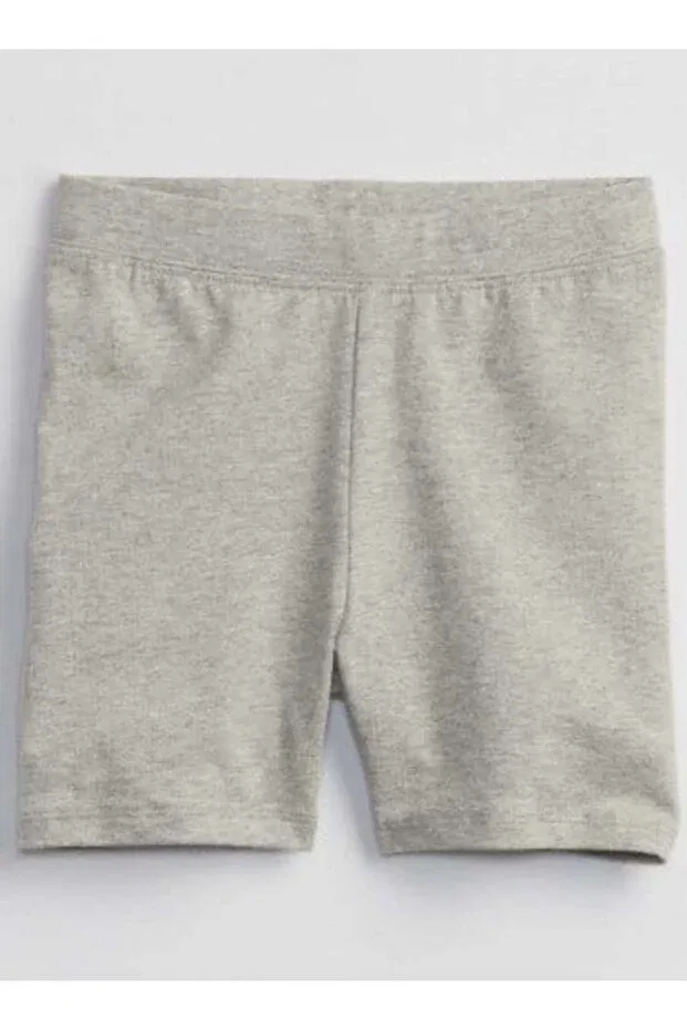 Детские шорты для девочек с эластичным поясом Gap Kids, Gray — фото 2