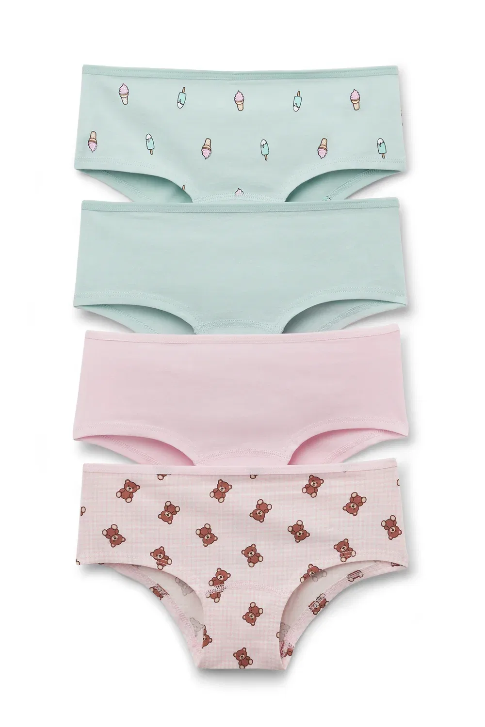 4 труса в упаковке Tezenis, Pink
