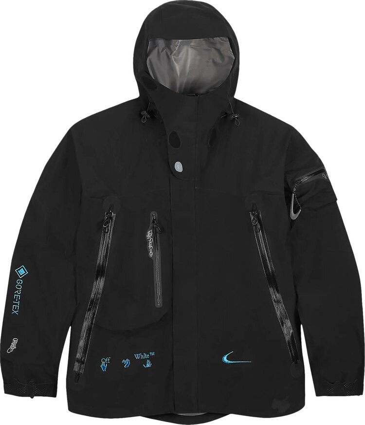 

Куртка Nike x Off-White GORE-TEX Jacket 'Black', черный