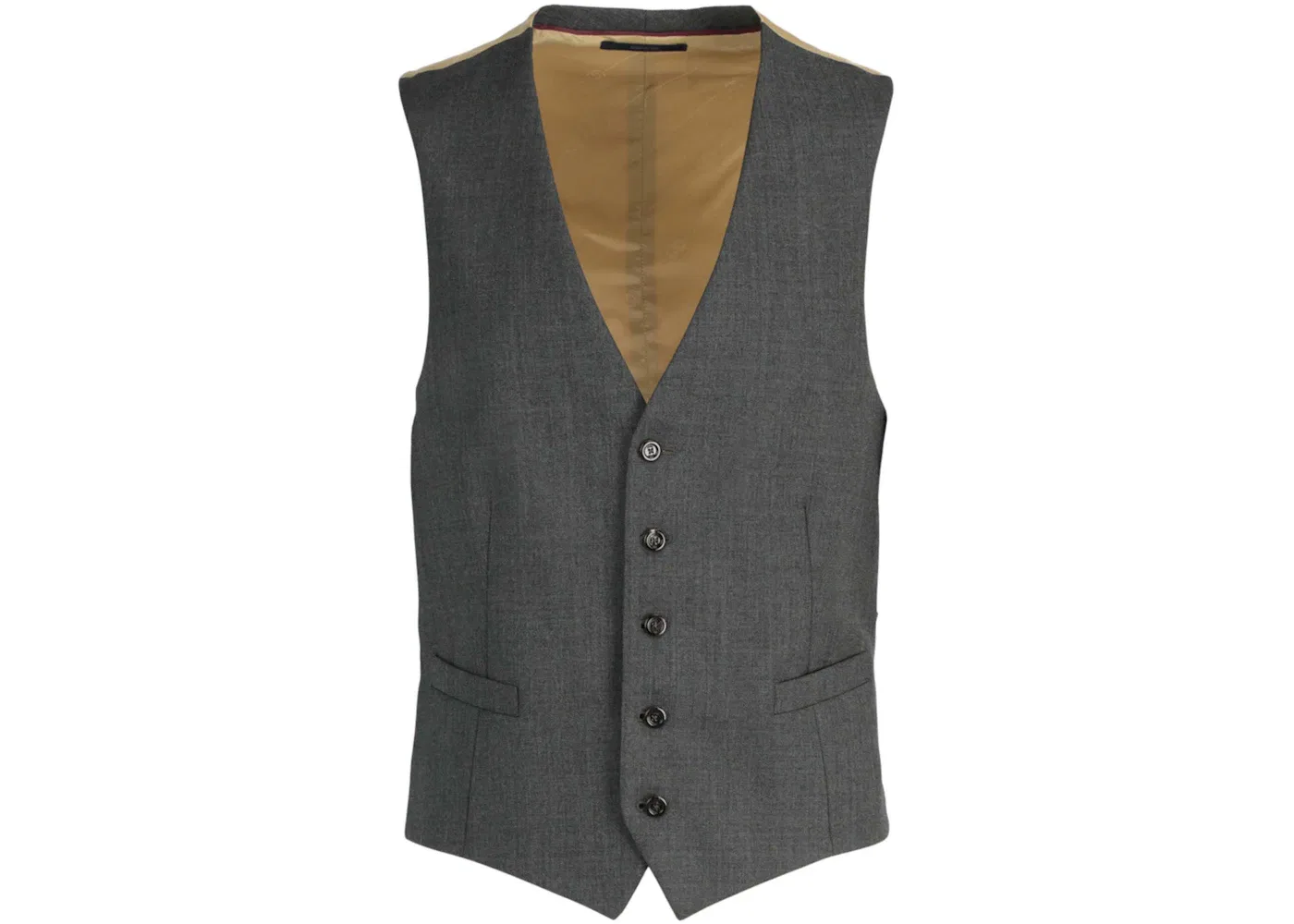 Мужской жилет шерстяной Vest Gucci, Dark Grey