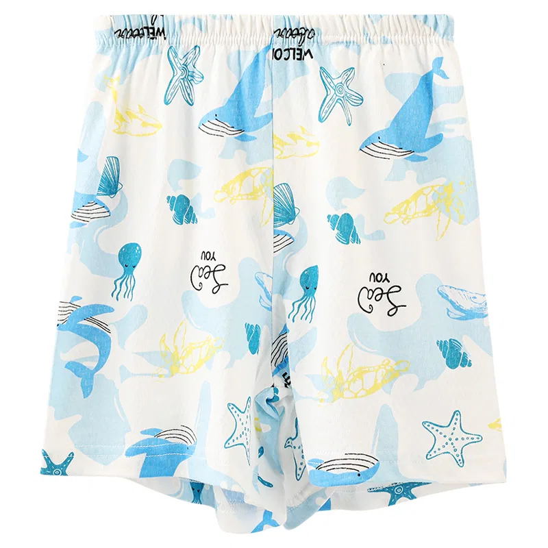 Детские брюки с принтом Red bean Red bean-print, Белый