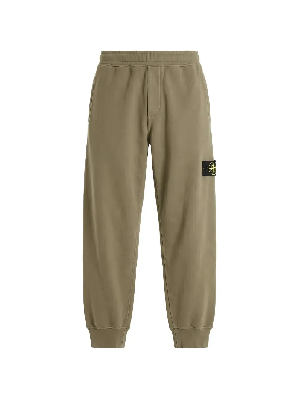 Спортивные штаны с логотипом-нашивкой Stone Island, зеленый