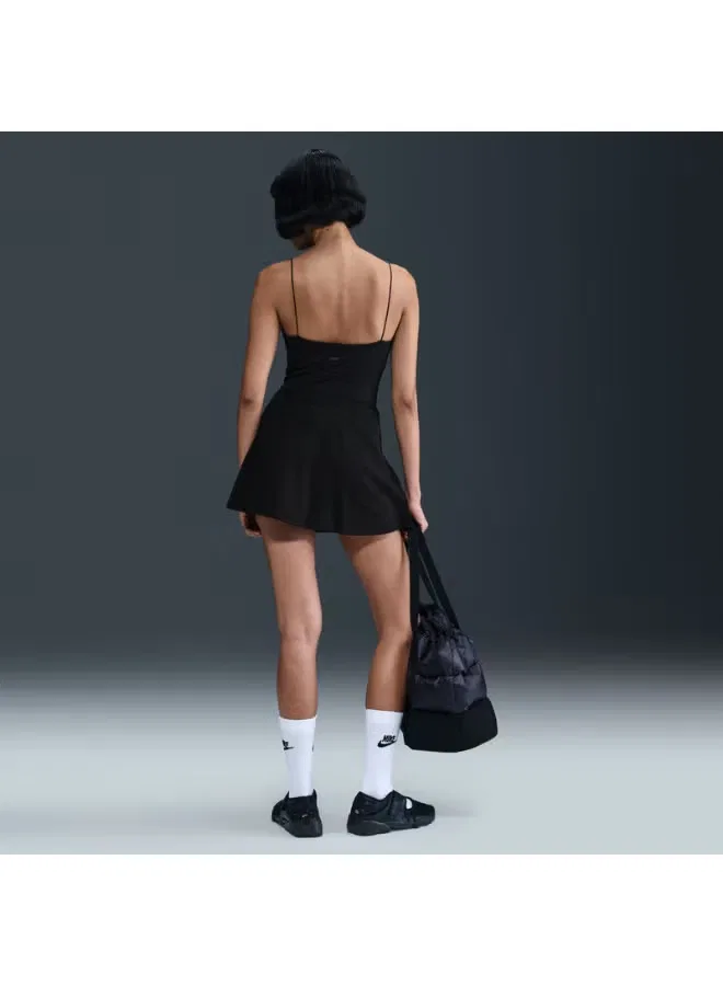 Шорты-юбка на средней посадке Sportswear chill terry Nike, черный — фото 4