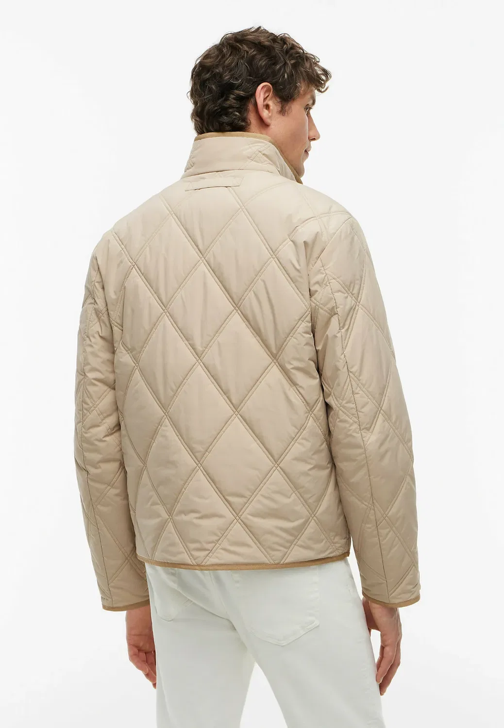 Стеганая куртка с ромбовидным рисунком - другие - легкая куртка Tommy Hilfiger, Batique Khaki — фото 3