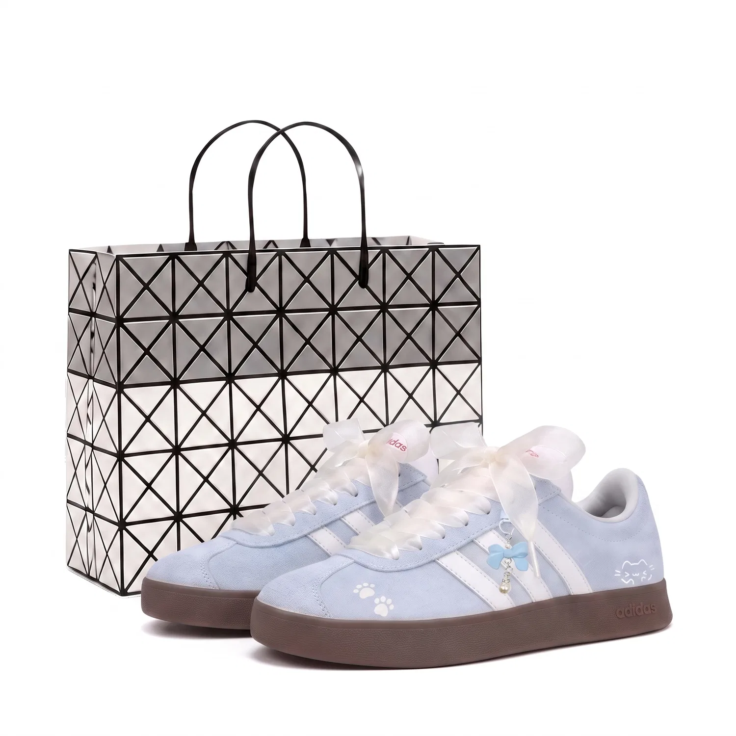 Детские кроссовки с низким верхом Vl Court Classic German Army Trainers Adidas, Blue