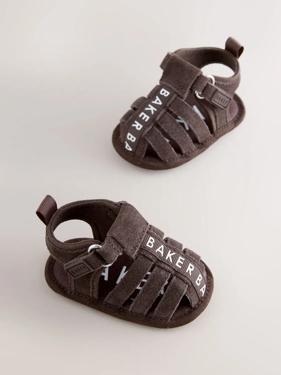 Сандалии рыбацкие, на липучках Baker by Ted Baker, шоколадный