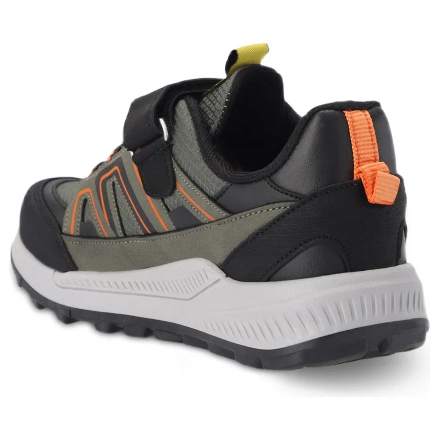 Кроссовки Slazenger KROSS KTN Unisex, Хаки/Оранжевый — фото 3