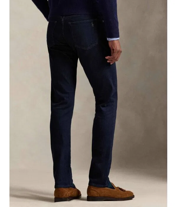 Мужские джинсы зауженные Parkside Active Polo Ralph Lauren, Blu Marino — фото 4