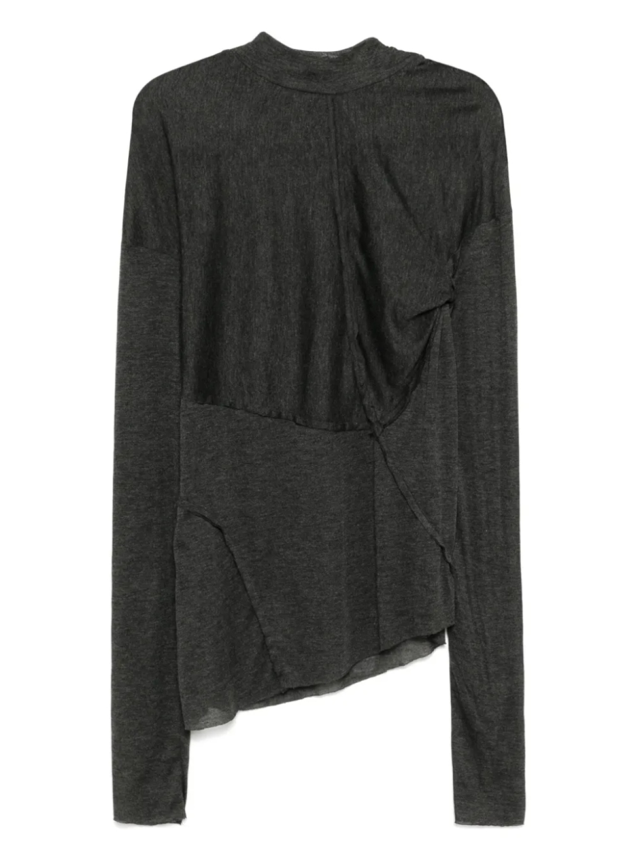 

CHIAHUNG SU asymmetric Футболка, серый