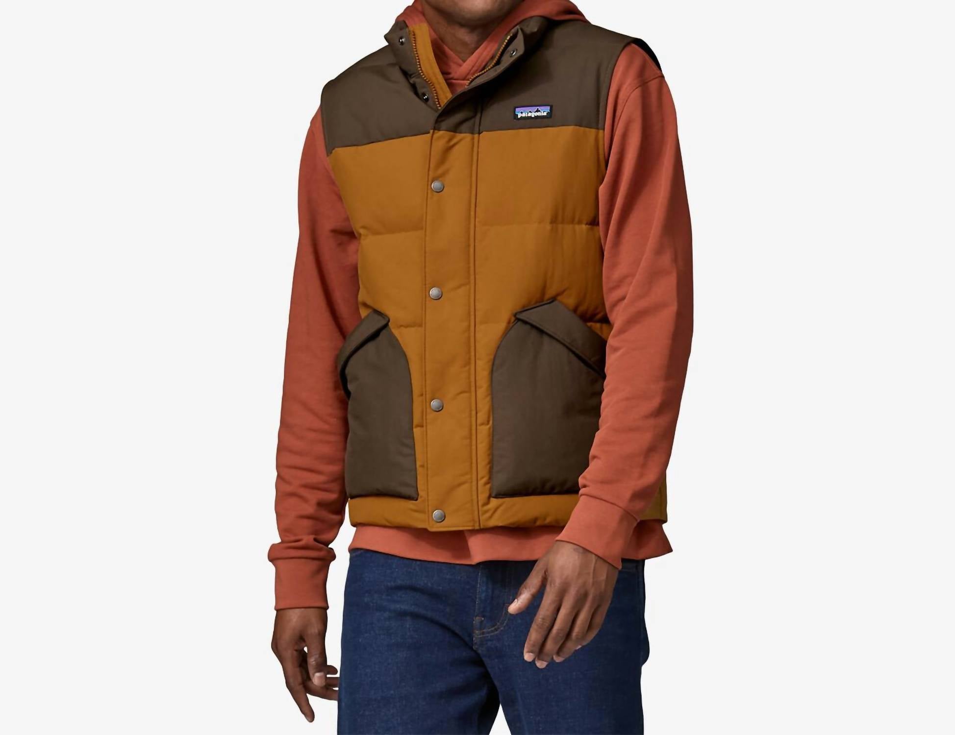 

Жилет Downdrift в цвете Shelter Brown Patagonia